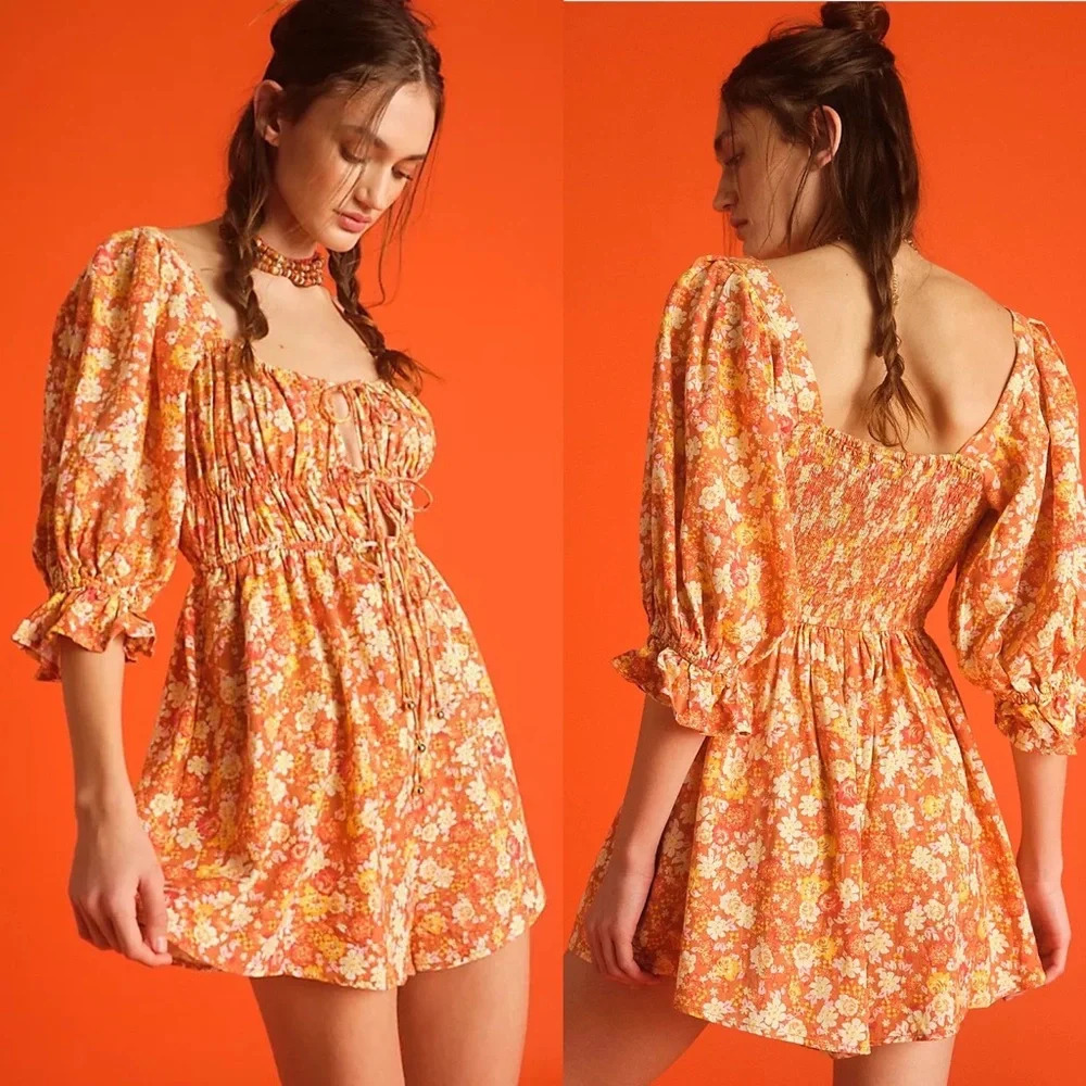 Free People Show Me Love Romper